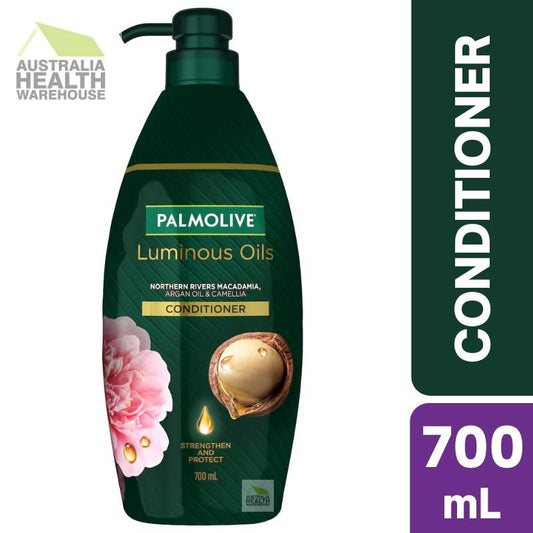 Palmolive Luminous Oils Macadamia Argan Oil & Camellia Conditioner 700mL