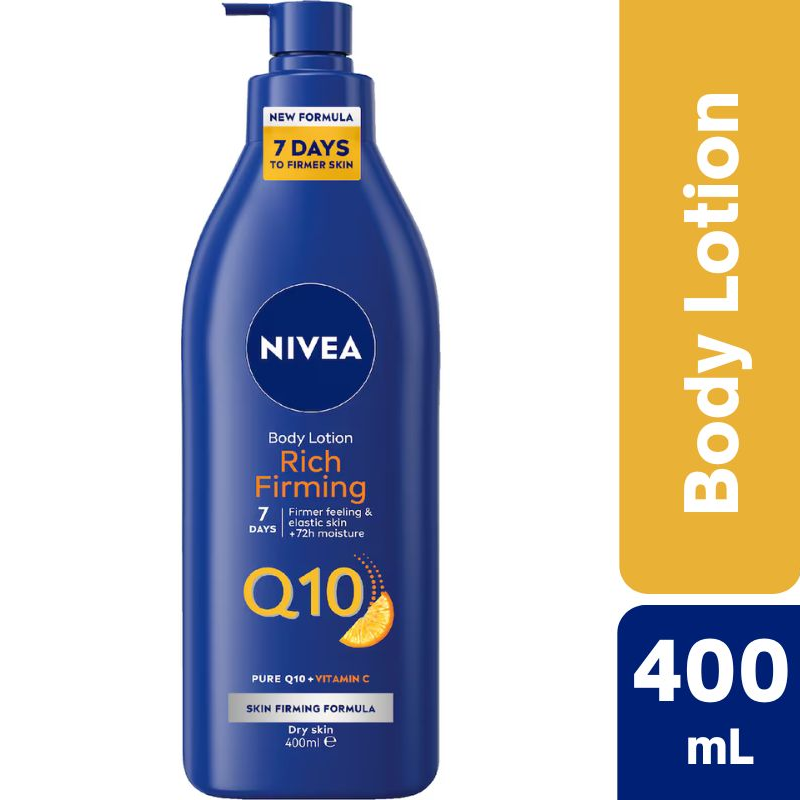 Nivea Body Lotion Rich Firming Q10 + Vitamin C - Dry Skin 400mL