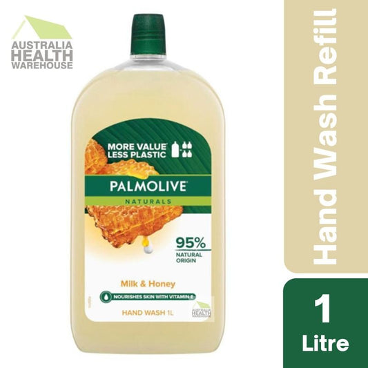 Palmolive Naturals Liquid Hand Wash Milk & Honey Refill 1 Litre
