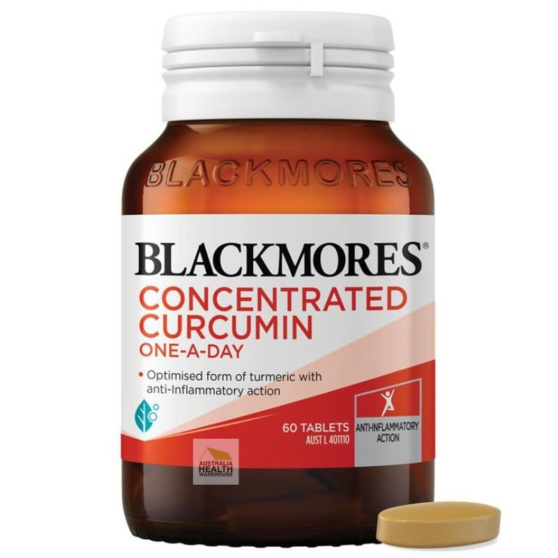 [Expiry: 07/2025] Blackmores Concentrated Curcumin One-A-Day 60 Tablets