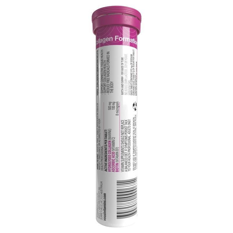 [Expiry: 06/2025] Voost Collagen Effervescent 20 Tablets