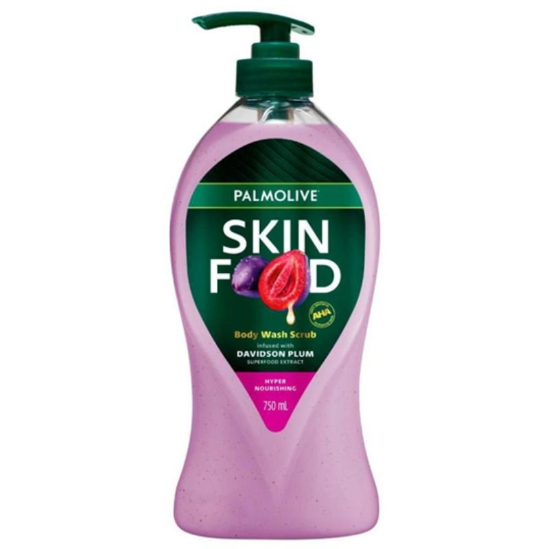 Palmolive Skin Food Body Wash Davidson Plum 750mL