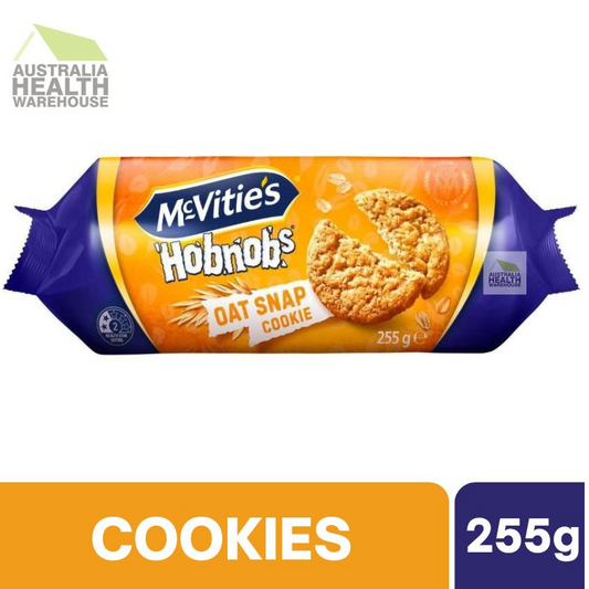 [CLEARANCE Expiry: 19/12/2025] Mcvitie's Hobnobs Oat Snap Cookie 255g