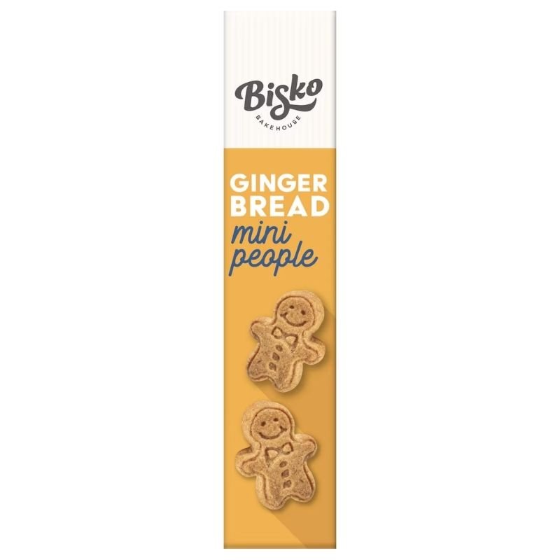 [Expiry Date: 03/11/2027] Bisko Bakehouse Gingerbread Mini People 165g