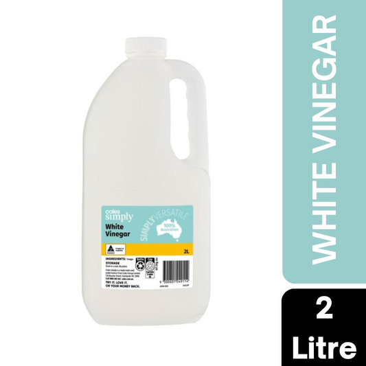 Coles Simply White Vinegar 2 Litre