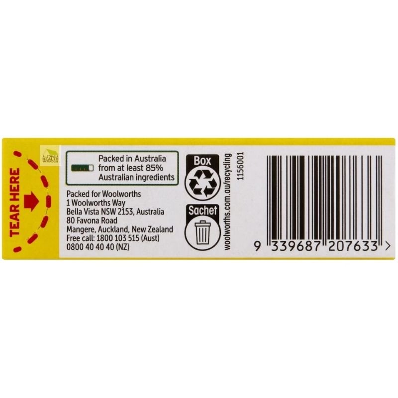 [Expiry Date: 11/11/2026] Woolworths Jelly Strawberry 85g