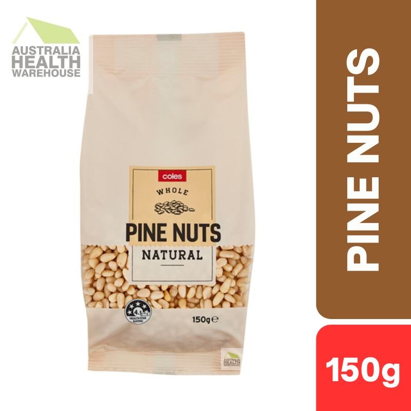 [CLEARANCE Expiry Date: 19/07/2026] Coles Whole Pine Nuts 150g