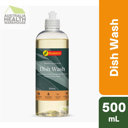 Bosisto's Orange & Eucalyptus Dish Wash 500mL