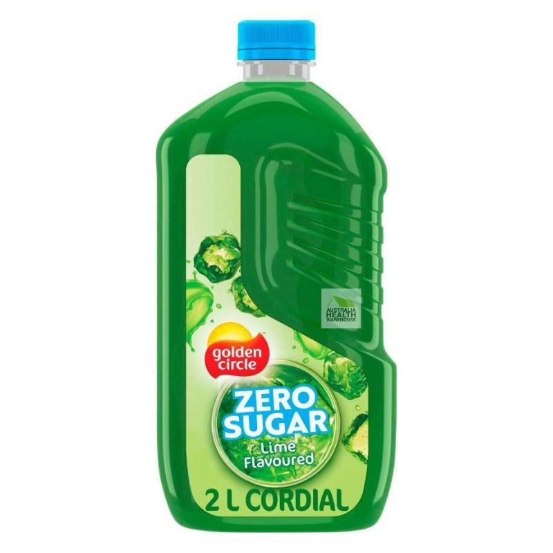 [Expiry Date: 26/10/2026] Golden Circle Zero Sugar Lime Flavour Cordial 2 Litre
