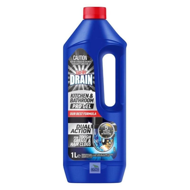 Easy-Off Drain Kitchen & Bathroom Pro Gel  1 Litre