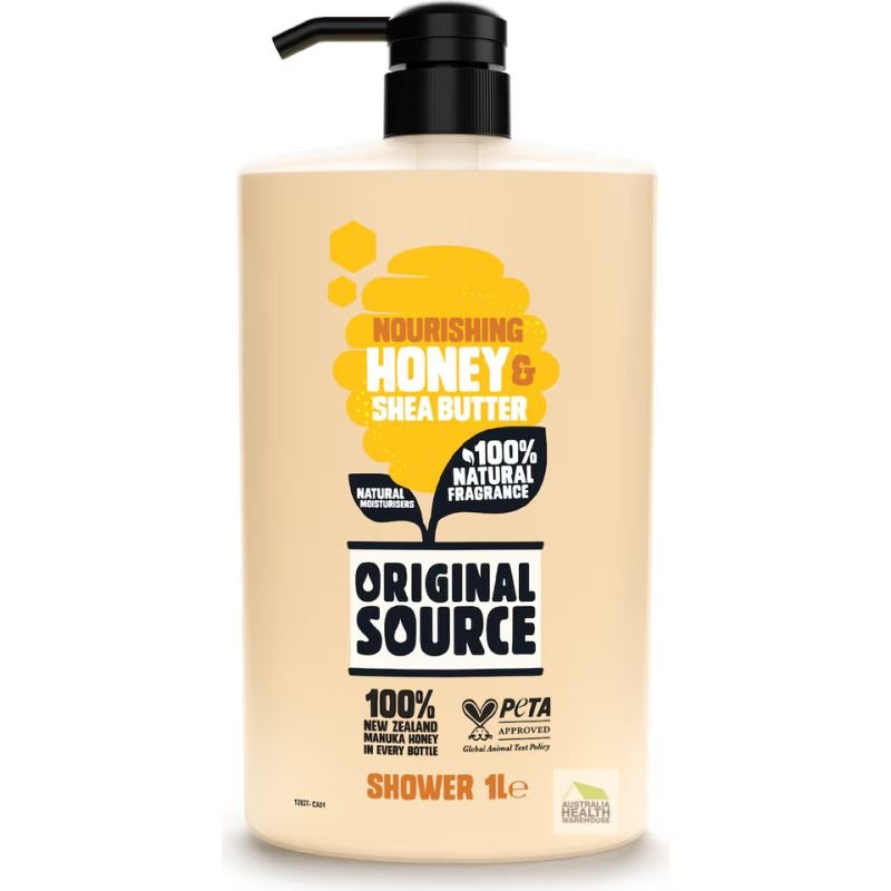 Original Source Nourishing Honey & Shea Butter Shower Gel 1 Litre