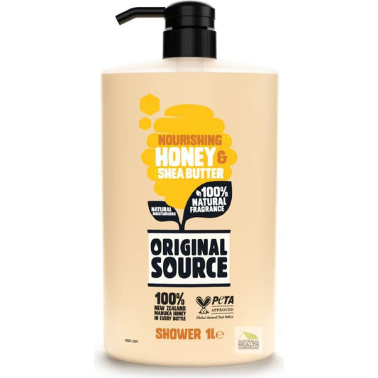 Original Source Nourishing Honey & Shea Butter Shower Gel 1 Litre