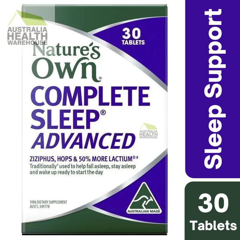 [Expiry: 01/2029] Nature's Own Complete Sleep Advanced 30 Tablets