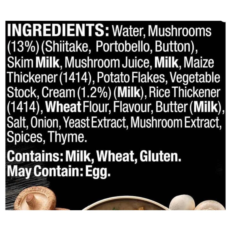 [Expiry Date: 16/03/2028] Heinz Soup Of The Day Creamy Mushroom With a Hint of Thyme Pouch 430g
