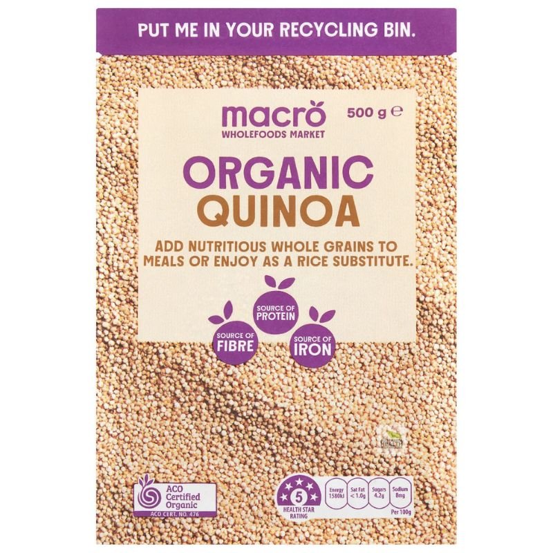[Expiry: 23/09/2026] Woolworths Macro Organic Quinoa 500g