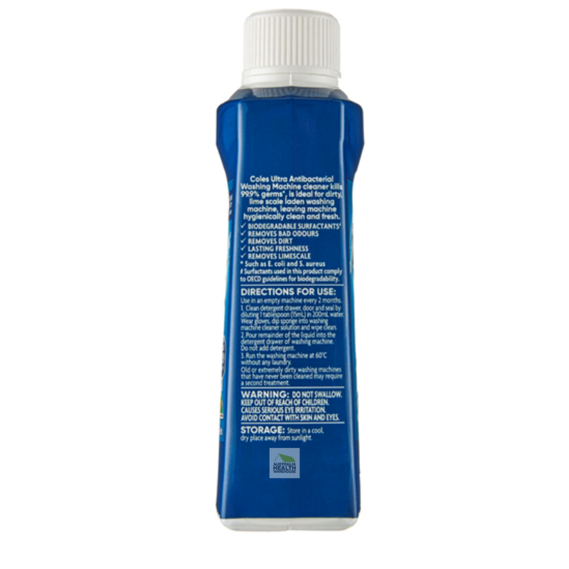 Coles Ultra Washing Machine Cleaner 250mL