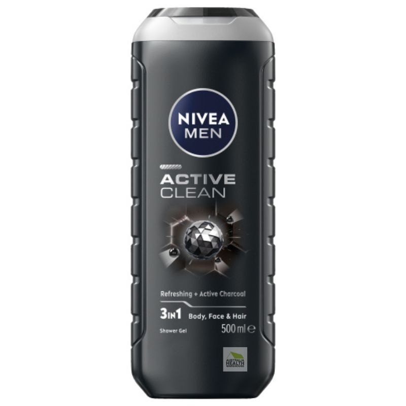 Nivea Men Active Clean Shower Gel 500mL