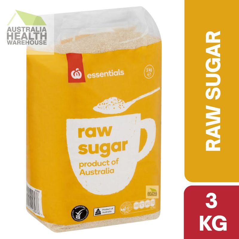 Woolworths Essentials Raw Sugar 3kg