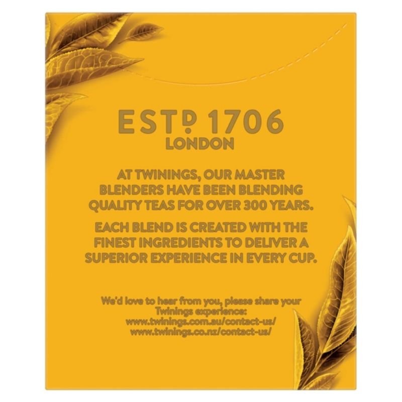 [Expiry: 09/08/2028]  Twinings Earl Grey Tea Bags 10 Pack 20g