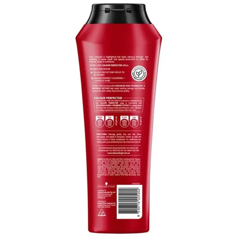 Schwarzkopf Extra Care Colour Perfector Protecting Shampoo 400mL