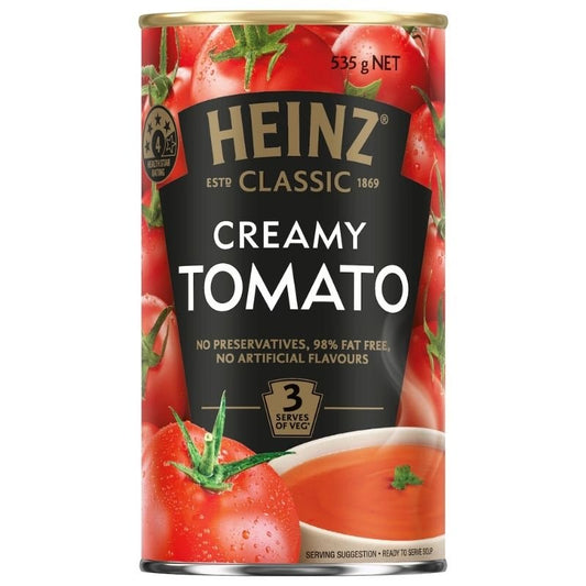 [Expiry Date: 31/07/2028] Heinz Classic Creamy Tomato Soup 535g