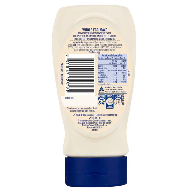 [Expiry Date: 28/02/2027] Praise Whole Egg Creamy Mayo 230g