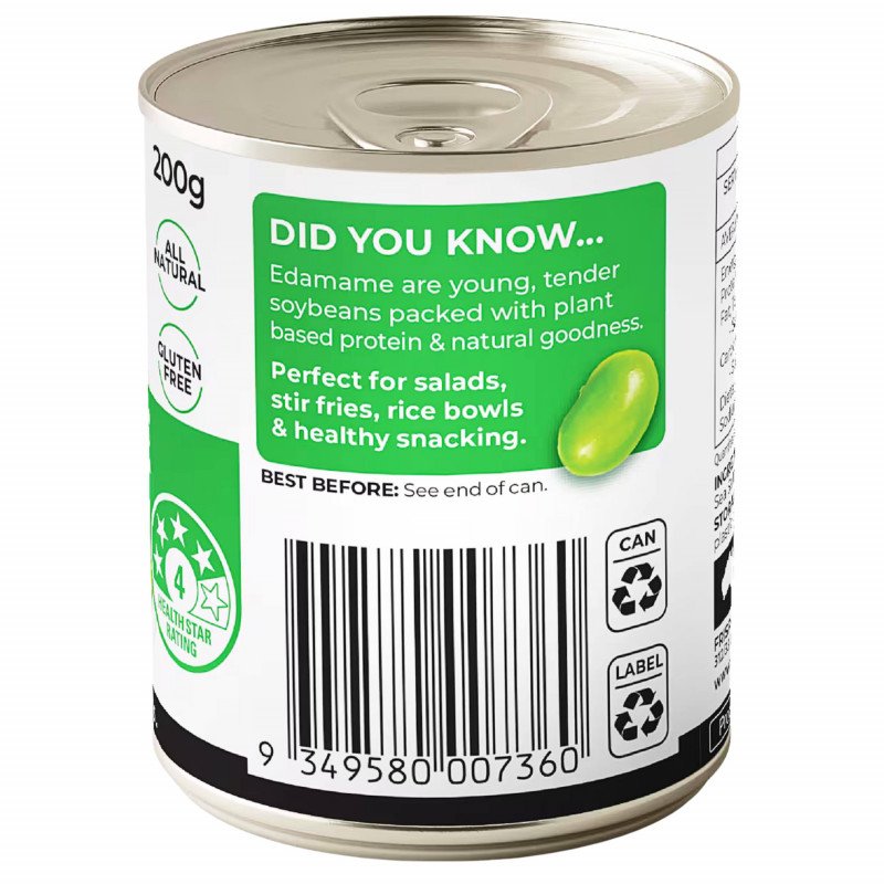 [Expiry: 10/11/2028] Frisp Edamame Beans 200g