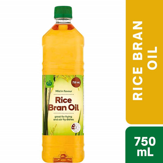 [Expiry: 10/2027] Woolworths Rice Bran Oil 750mL | Oz Mart