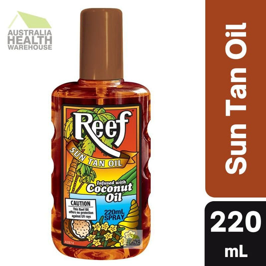 [Expiry: 09/2026] Reef Sun Tan Oil 220mL