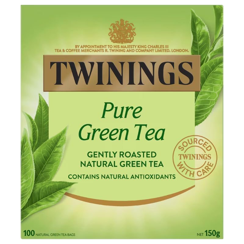 [Expiry Date: 22/12/2028] Twinings Pure Green Tea 100 Bags