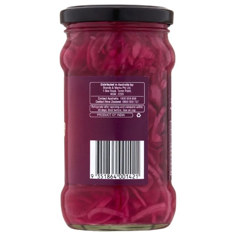[Expiry Date: 22/02/2028] Bryne Co Sliced Red Onions 300g