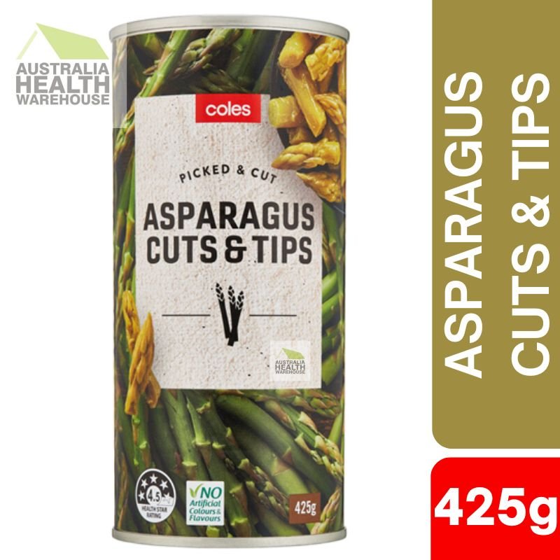 Coles Asparagus Cuts & Tips 425g