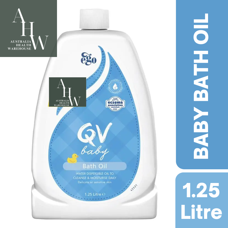 [Expiry: 01/2031] Ego QV Baby Bath Oil 1.25 Litre