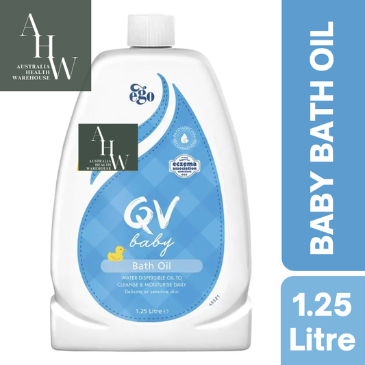 [Expiry: 01/2031] Ego QV Baby Bath Oil 1.25 Litre