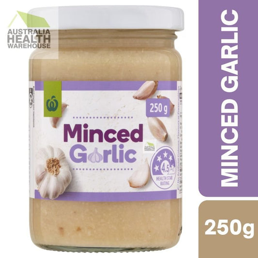 [Expiry: 24/06/2027] Woolworths Minced Garlic 250g