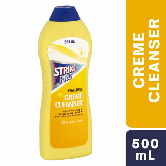 Strike Pro Cream Cleanser Lemon 500mL