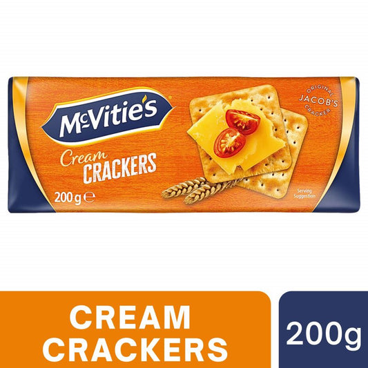 [Expiry Date: 19/09/2026] McVitie's Cream Crackers 200g