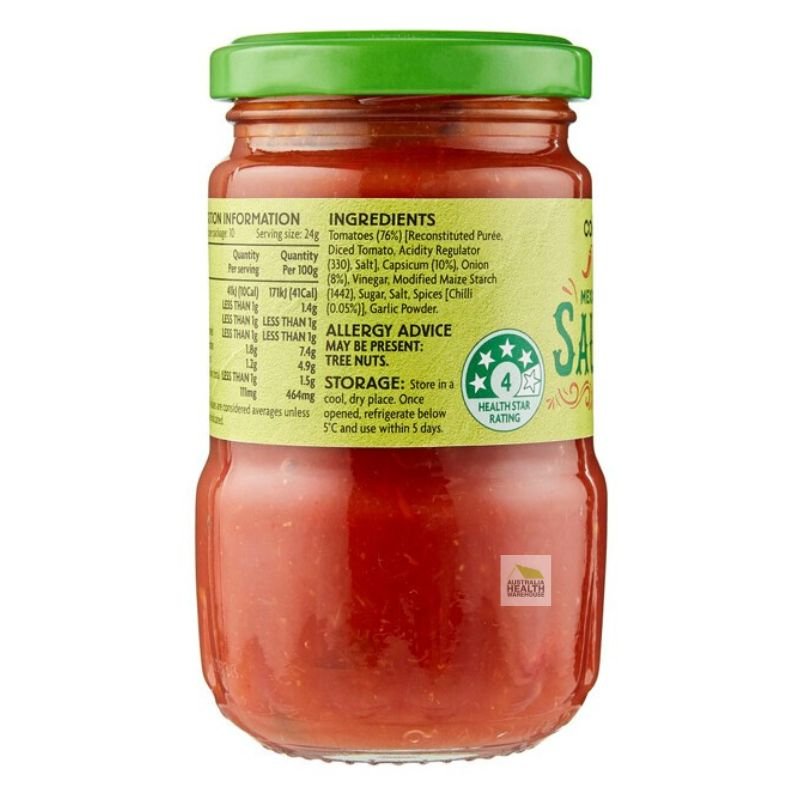 [Expiry: 01/10/2026] Coles Mexican Sauce 240g
