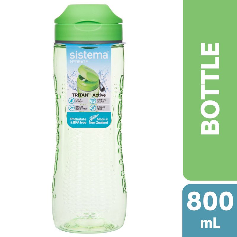 Sistema Hydrate Tritan Active Bottle 800mL (Green)