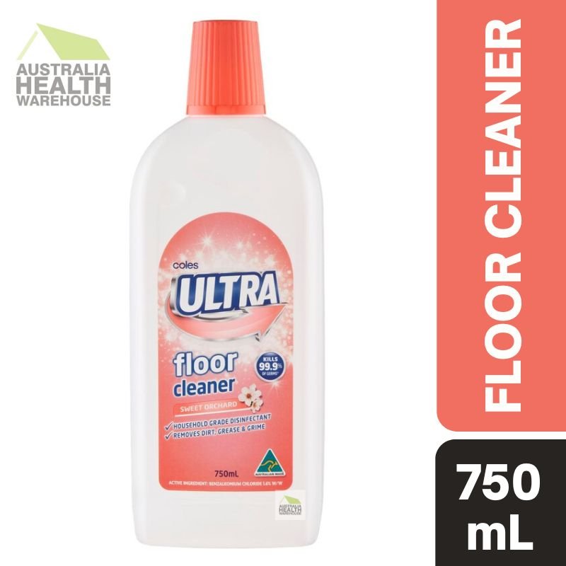 [Expiry Date: 03/07/2027] Coles Ultra Floor Cleaner Sweet Orchard 750mL