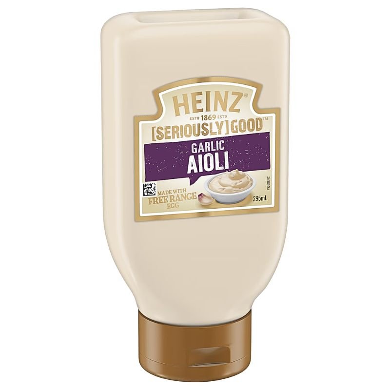 [Expiry:17/03/2027] Heinz Seriously Good Garlic Aioli 295mL