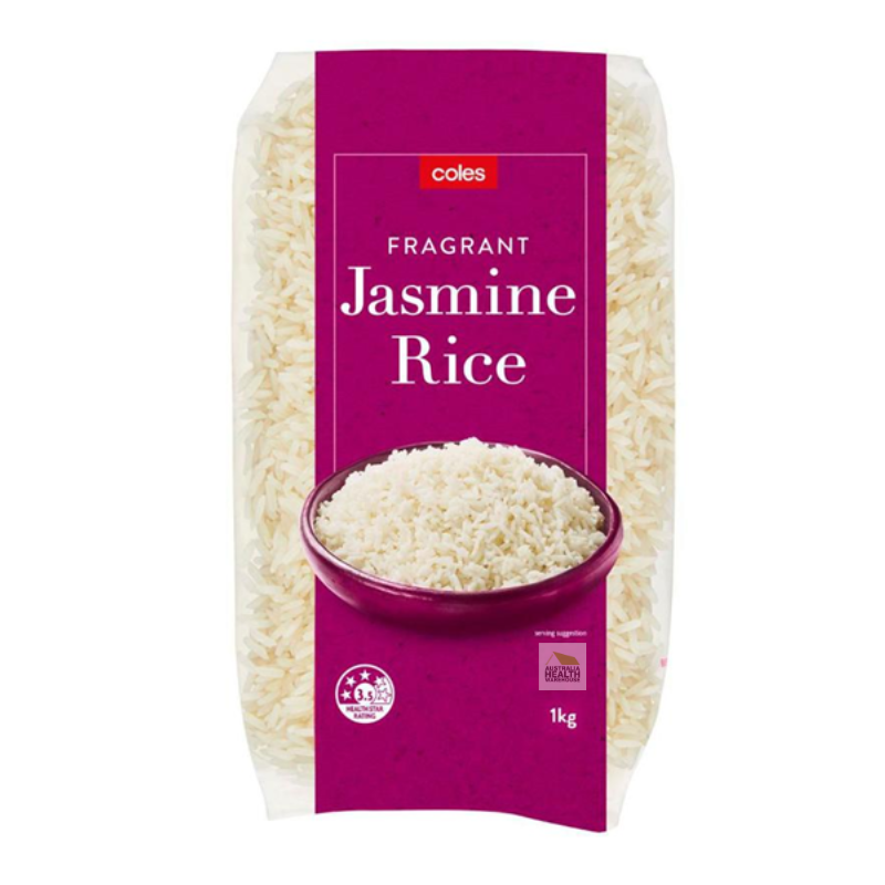 Coles Fragrant Jasmine Rice 1kg