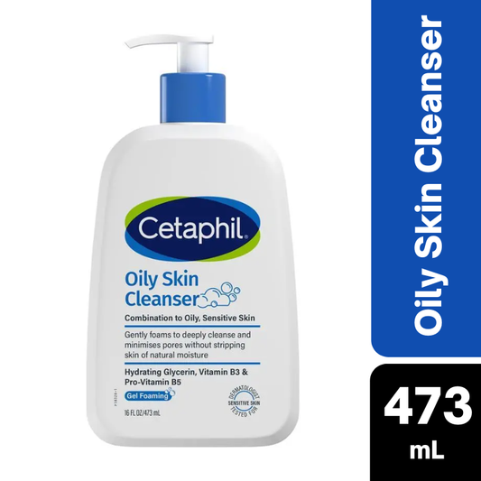 [Expiry: 10/2028] Cetaphil Oily Skin Cleanser 473mL