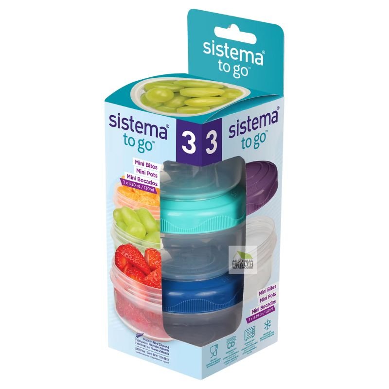 Sistema To Go Mini Bites 3 Pack