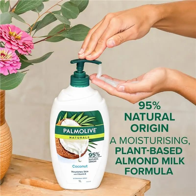 Palmolive Naturals Body Wash Coconut 1L