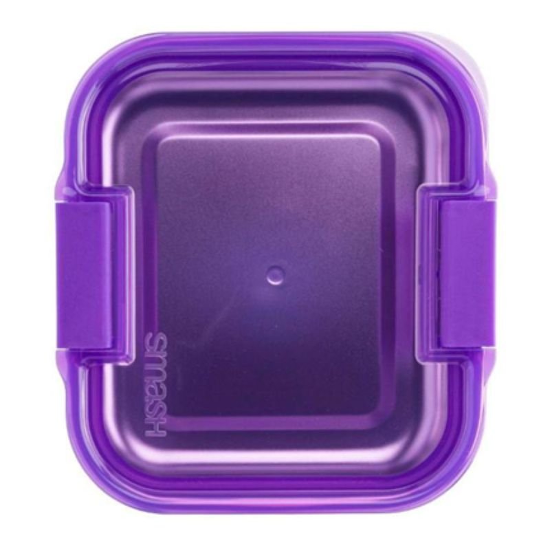 Smash Blue Stainless Steel Meal Box 600mL (PURPLE)