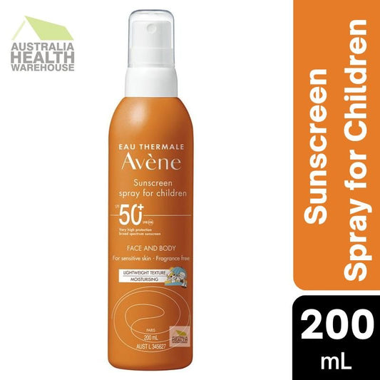 [Expiry: 08/2025] Avène Sunscreen SPF 50+ Face & Body For Children Spray 200mL