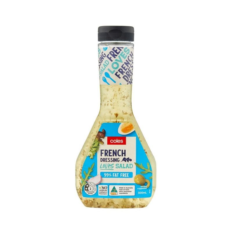 [CLEARANCE Expiry: 07/01/2025] Coles French Dressing 300mL