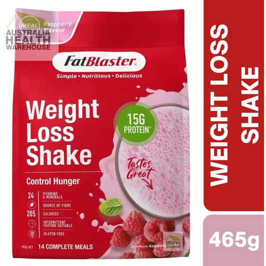 [Expiry Date: 02/2028] Naturopathica FatBlaster Weight Loss Raspberry Ripple Shake 430g