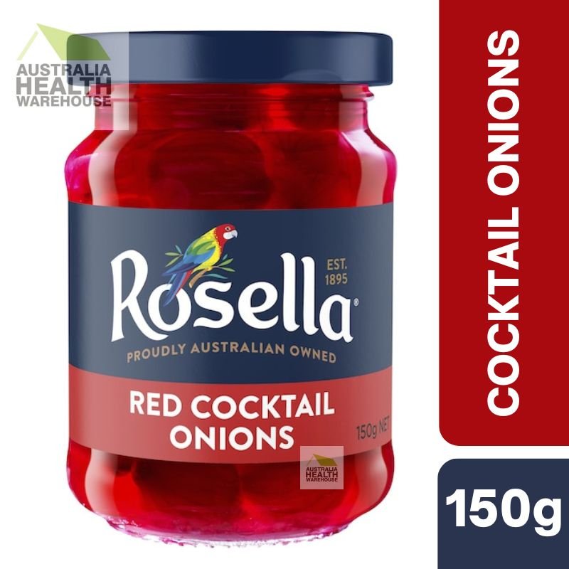 [Expiry: 18/01/2027] Rosella Red Cocktail Onions 150g
